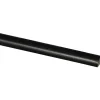 Houtenprofielen > Geen Lat kwartrond grenen zwart gelakt 7x7mm 270cm
