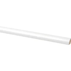 Houtenprofielen|Overgangsprofielen > Geen Lat kwartrond MDF wit folie 13x13 mm lengte 260 cm