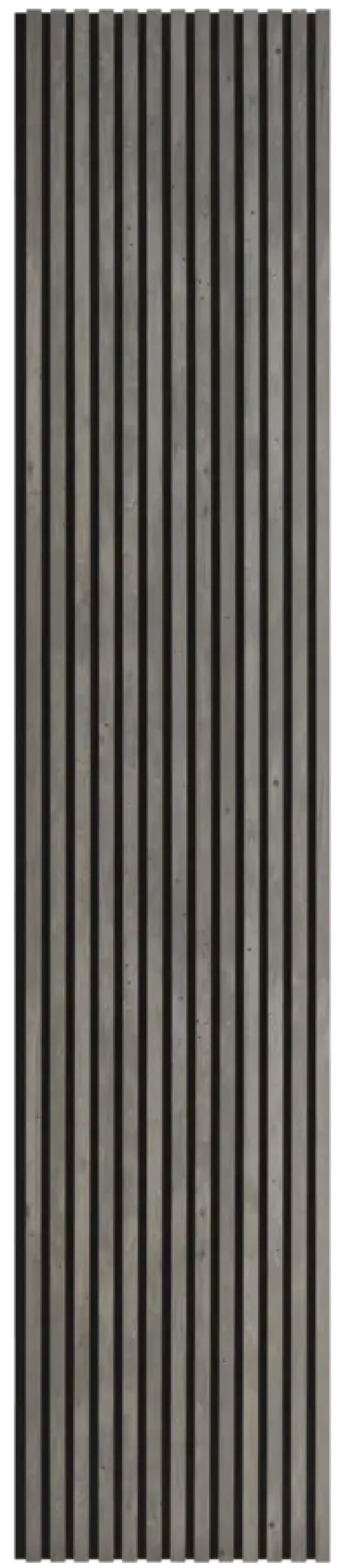 Akoestische Wandpanelen|Wandpanelen > Silentlines Lattenwand beton 260x52,6 cm, dikte 22 mm