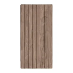 Akoestische Wandpanelen|Wandpanelen > Silentlines Lattenwand flexibel walnoot 260x52,5 cm, dikte 6,5 mm - 2 stuks per pak