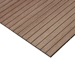Akoestische Wandpanelen|Wandpanelen > Silentlines Lattenwand flexibel walnoot 260x52,5 cm, dikte 6,5 mm - 2 stuks per pak