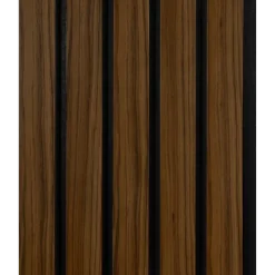 Lattenwand MDF Decowall Essential walnoot 260x30cm, 2 stuks (1.56m2)