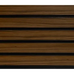 Lattenwand MDF Decowall Essential walnoot 260x30cm, 2 stuks (1.56m2)