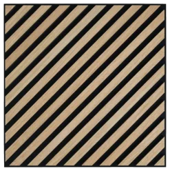 Akoestische Wandpanelen|Wand- & Plafondplaten > Silentlines Lattenwand tegel Hongaarse punt licht eiken 55,3x55,3 cm, dikte 22 mm - 2 stuks per pak