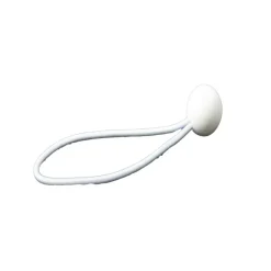 Aanhanger Accessoires > Ledent elastiek lus met bol 10 stuks 4 mm 15 cm