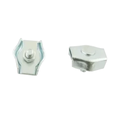 Ledent kabelklem simplex tot Ø 3 mm verzinkt (2 stuks)