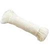 Ledent koord nylon wit Ø5 mm / 20 m