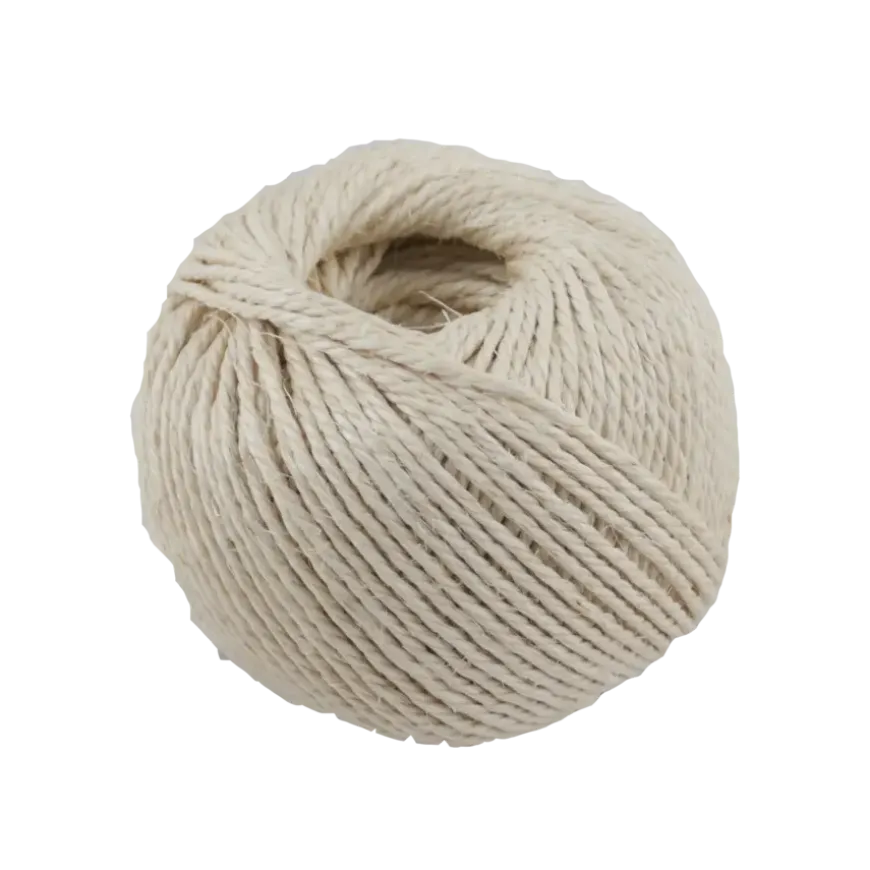 Ledent touw sisal S2 wit Ø3 mm / 140 m