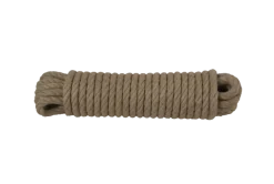 Ledent vlastouw bruin Ø10 mm / 10 m