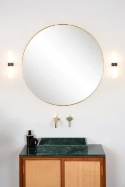 Lucide badkamer wandlamp 2-lichts Jesse IP44 zwart