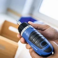 Accuboormachines|Boormachines > LUX accuschroevendraaier 3.6 volt met draaibaar handvat