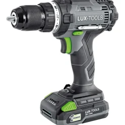 Accuboormachines|Boormachines > LUX 20V accuboormachine + 2,0Ah accu + lader