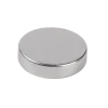 Magneetschijf Neodymium zilver 12x3mm 6 stuks