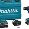 Accuboormachines|Boormachines > Makita accuboormachine DDF482SFE + 2 accu's 3.0Ah en snellader