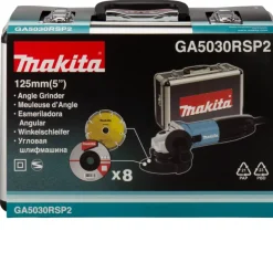 Frees, Slijp & Schaafmachines > Makita haakse slijper / slijptol GA5030RSP2 125mm