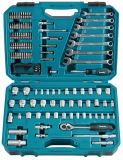 Gereedschapskoffers > Makita handgereedschapsset 120-delig