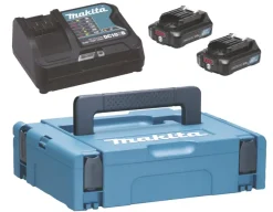 Accu|Batterijladers > Makita startset 2 x accu BL1020B + lader DC10SA