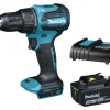 Accuboormachines|Boormachines > Makita 18V LXT klopboor brushless DHP490SF inclusief 3Ah accu en snellader