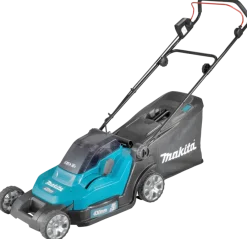 Grasmaaiers > Makita 2x18V LXT grasmaaier DLM432PT2 43 cm incl. 2x 5,0Ah accu + duolader