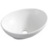 Marho Ablua waskom ovaal 40 x 33 x 14,5 cm keramiek mat wit