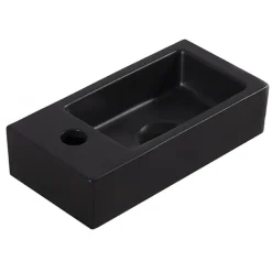 Marho fonteinset compleet links Ondine S mini mat zwart