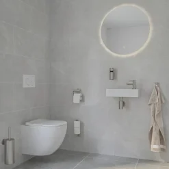 Marho Handdoekhaak Luxor klein geborsteld rvs