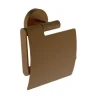 Marho Toiletrolhouder Luxor met klep brons koper