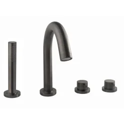 Marho Valdra afbouwdeel badrandkraan 4-gats gunmetal