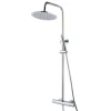 Marho Valdra thermostatische regendouche set opbouw chroom