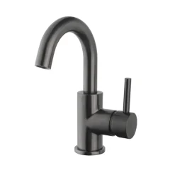 Marho Valdra wastafelkraan met draaibare uitloop gunmetal
