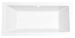 Marho Zephyra SQ inbouw duo ligbad glanzend wit 190 x 90 x 49 cm