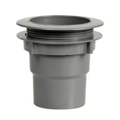 Dakgoten|Goten & Regenpijpen > Martens bakgoot 125 mm uitloop met wartel grijs 70-80 mm