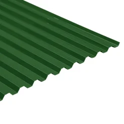 Dakbedekking Schuine Daken > Martens Damwandplaat / Trapezeplaat PVC Groen 92,8x214 cm