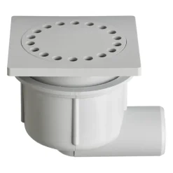 Afvoerbuizen & Hulpstukken > Martens Doucheplug 10 x 10 cm met 40 mm Zijuitloop