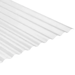 Dakbedekking Schuine Daken > Martens Golfplaat 76/18 PET Transparant 244x90cm