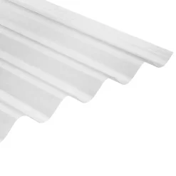 Dakbedekking Schuine Daken > Martens Golfplaat 177/51 Polyester Naturel 153x110cm