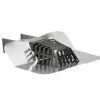 Goten & Regenpijpen > Martens Kiezelbak met Bladvanger Aluminium 80 x 100 mm