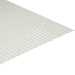 Dakbedekking Schuine Daken > Martens Polyester Golfplaat 32/ 9 Naturel 183 x 97 cm