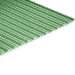Dakbedekking Schuine Daken > Martens PVC Golfplaat 32/9 Groen 214 x 66 cm