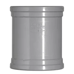 Rioleringsbuizen|Afvoerbuizen & Hulpstukken > Martens PVC overschuifmof 2x manchet 110 mm