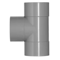 Rioleringsbuizen|Afvoerbuizen & Hulpstukken > Martens PVC T-stuk 90° 3x mof 110 mm