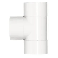 Rioleringsbuizen|Afvoerbuizen & Hulpstukken > Martens PVC T-stuk 90° 3x Mof 40 x4 0 mm