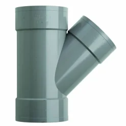 Rioleringsbuizen|Afvoerbuizen & Hulpstukken > Martens PVC T-stuk 45° 3x Mof 125 x 110 mm