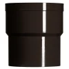 Goten & Regenpijpen > Martens PVC verbindingsstuk 70 mm bruin