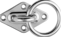 Deurbeslag Buitendeur|Deur Accessoires > KPE Holland Mastoog Ruit + Ring6Mm Rvs304