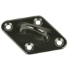Deurbeslag Buitendeur|Deur Accessoires > KPE Holland Mastoog ruit RVS 60 x 37mm