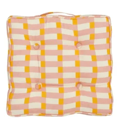 Matraskussen 45 x 45 x 7 cm oranje