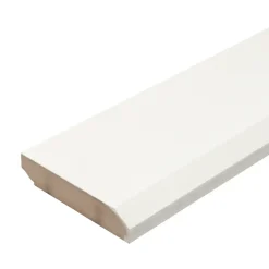 Wand- & Plafondplaten|Lambrisering > Geen MDF lambriseringsset compleet pakket wit circa 103 cm hoog (bestellen per 1,03 meter breed)