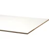 Constructieplaten|Alle Houten Platen > Geen MDF-plaat wit lakdraagfolie 244 x 122 cm 18 mm