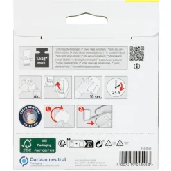 Overige Tape > Fix-o-moll MEGASTRIPS zelfklevend wit 50x20mm 10 stuks